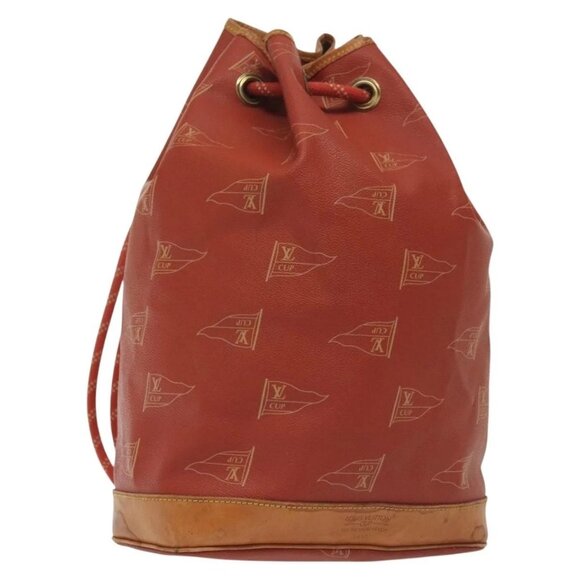 LOUIS VUITTON LV cup Saint Tropez Shoulder Bag Red - Picture 1 of 16
